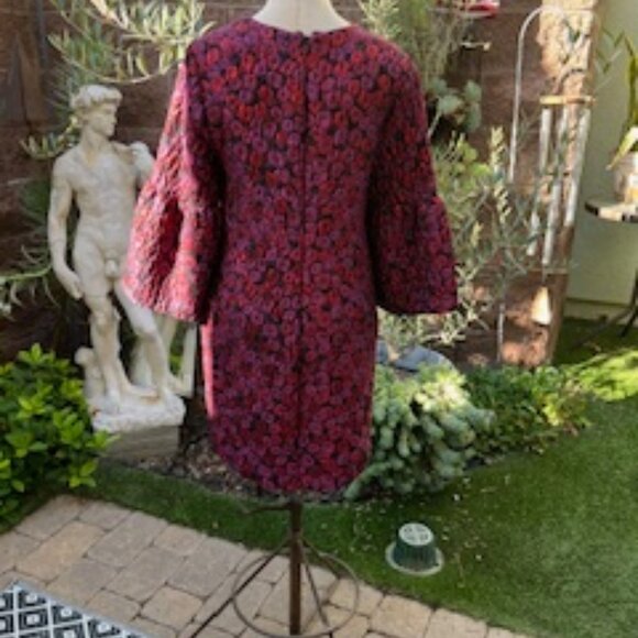 Nicole Miller Collection Size M Red, Purple and Black, Threads shimmer - Picture 2 of 8